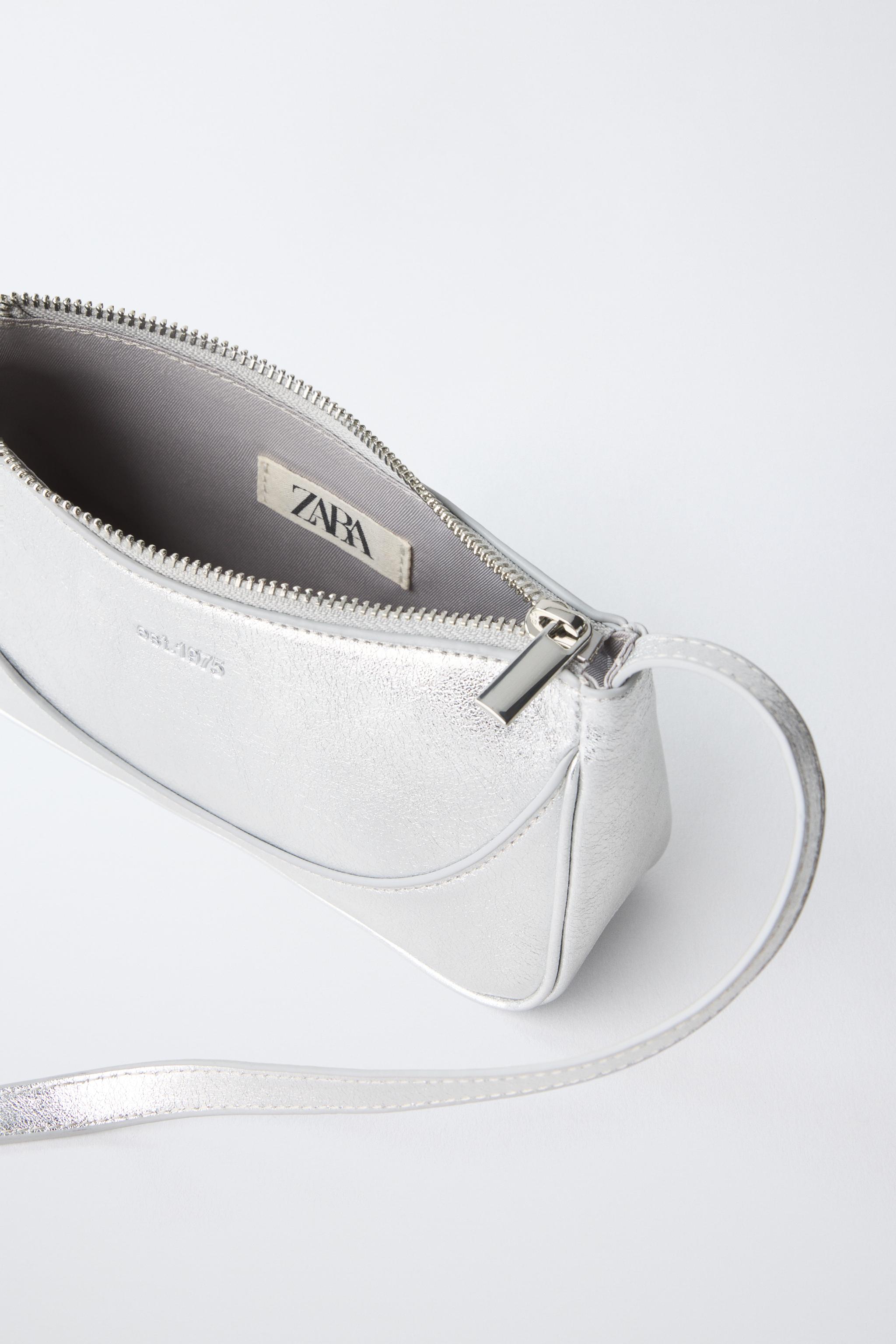 METALLIC CROSSBODY BAG